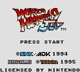 World Heroes 2 Jet screenshot 5 for GameBoy